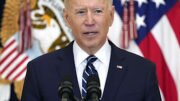 joe biden speaks to the media during the first press conference of his administration