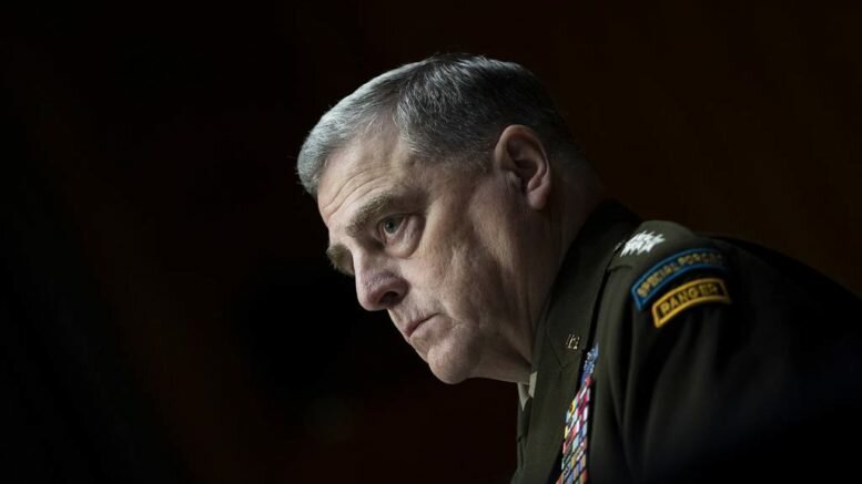 Chairman of the Joint Chiefs Chairman Gen. Mark Milley