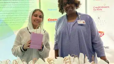 Students give hospitalized kids care packages