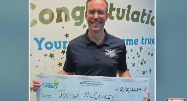 Apex lottery winner plans to use his winnings to support U.S. Congress campaign